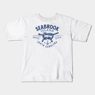 Seabrook Island, South Carolina Since 1666 Kids T-Shirt